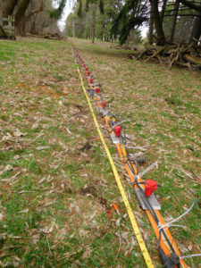 Geophysical Equipment Rental LLC designed stainless land streamer for MASW